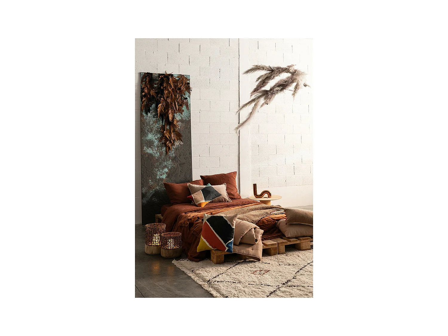 Kussensloop Zeff Karamel 65 x 65 cm