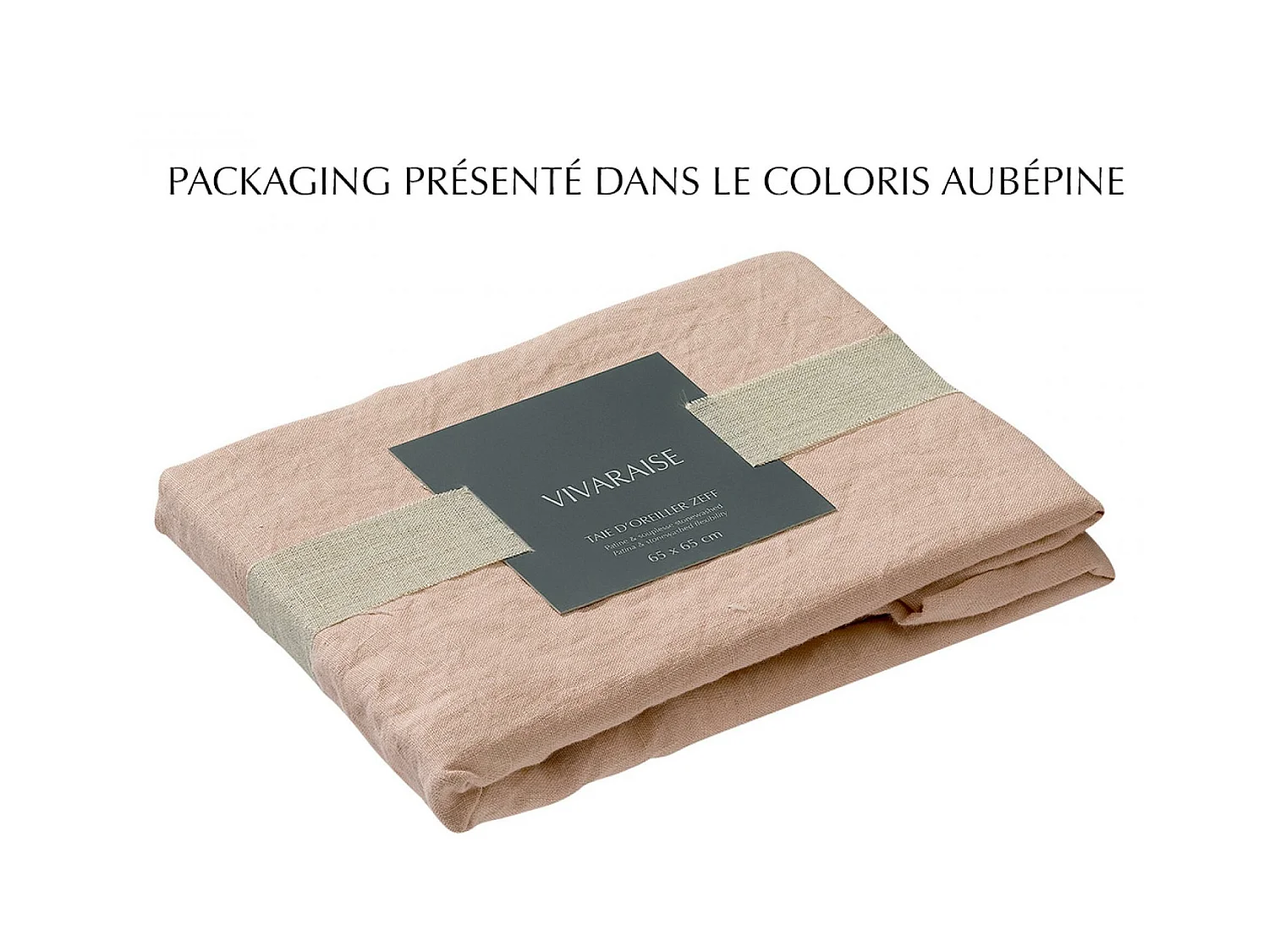 Kussensloop Zeff Karamel 65 x 65 cm