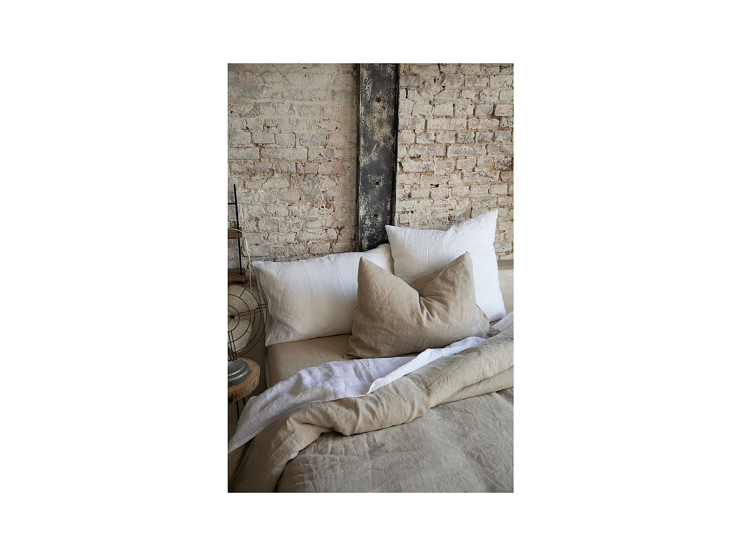 Kissenbezug Zeff Weiß 65 x 65 cm