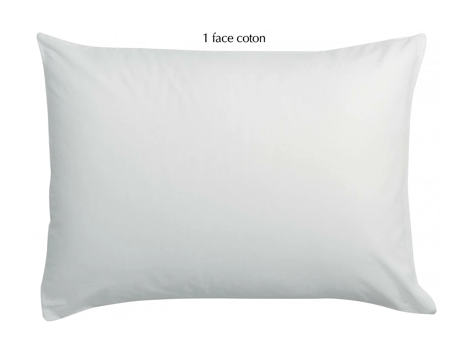 Taie d'oreiller Linco blanc 50 x 75 cm Vivaraise