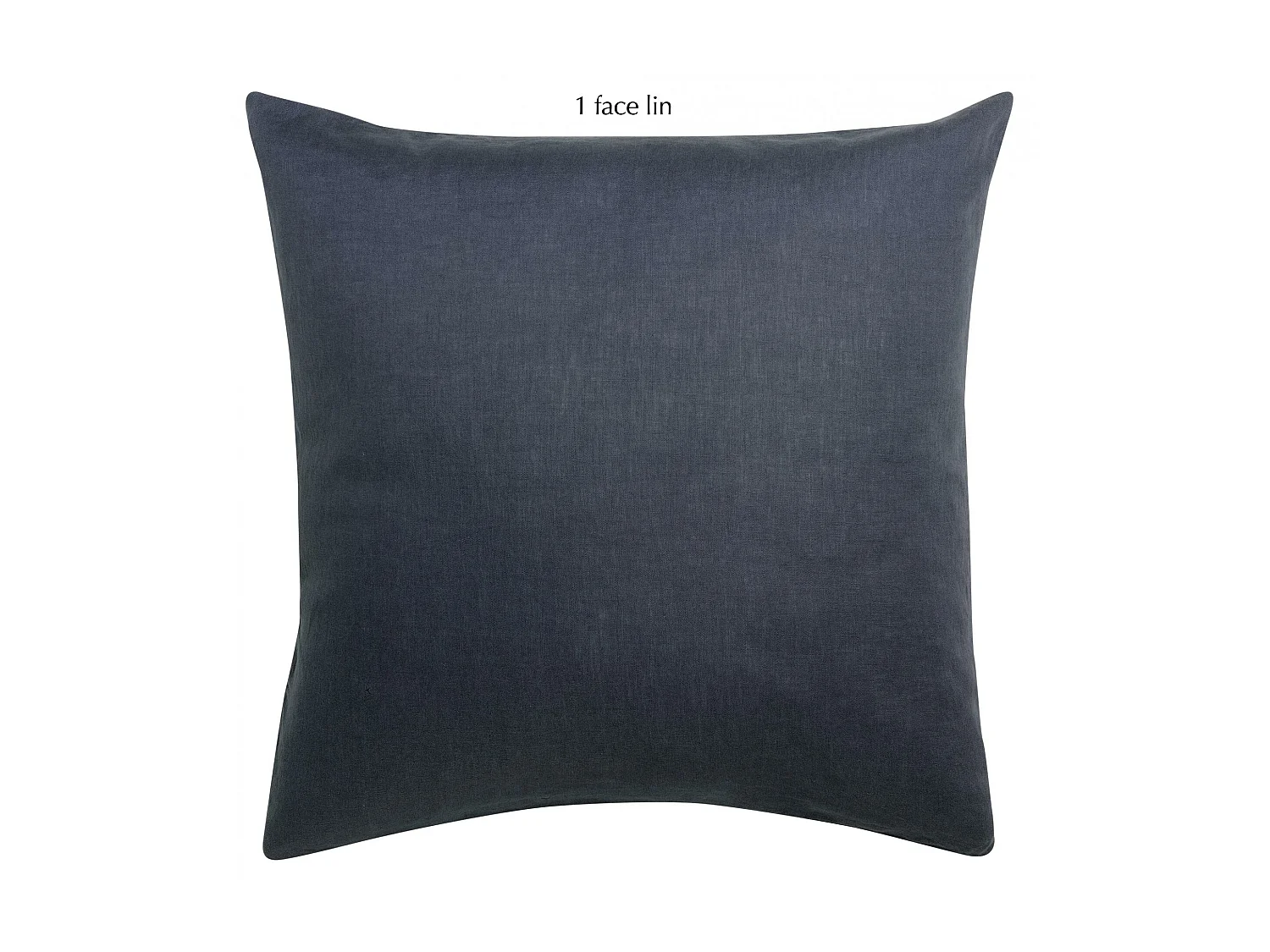 Taie d'oreiller Linco marine 65 x 65 cm Vivaraise