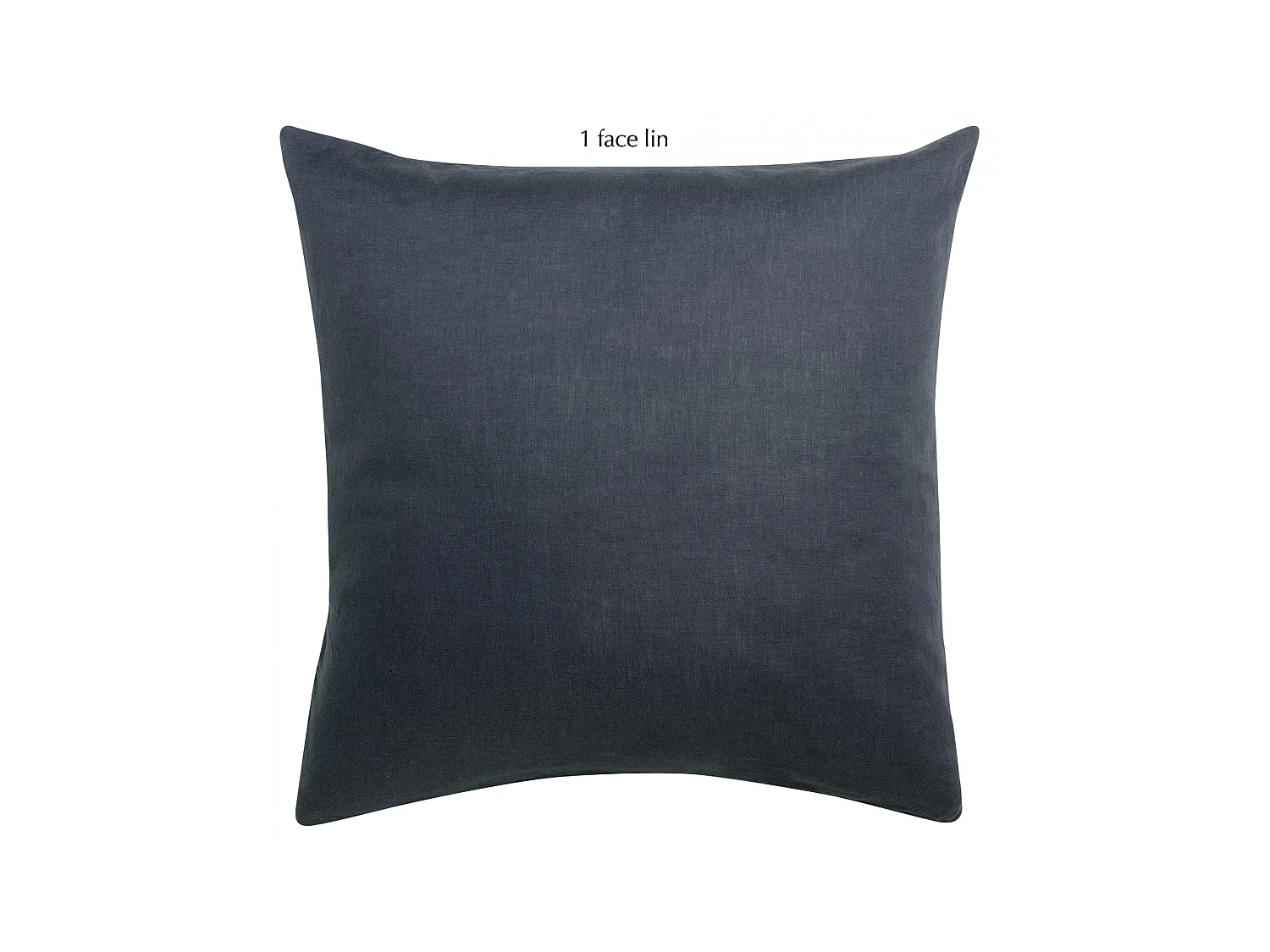 Taie d'oreiller Linco marine 65 x 65 cm Vivaraise