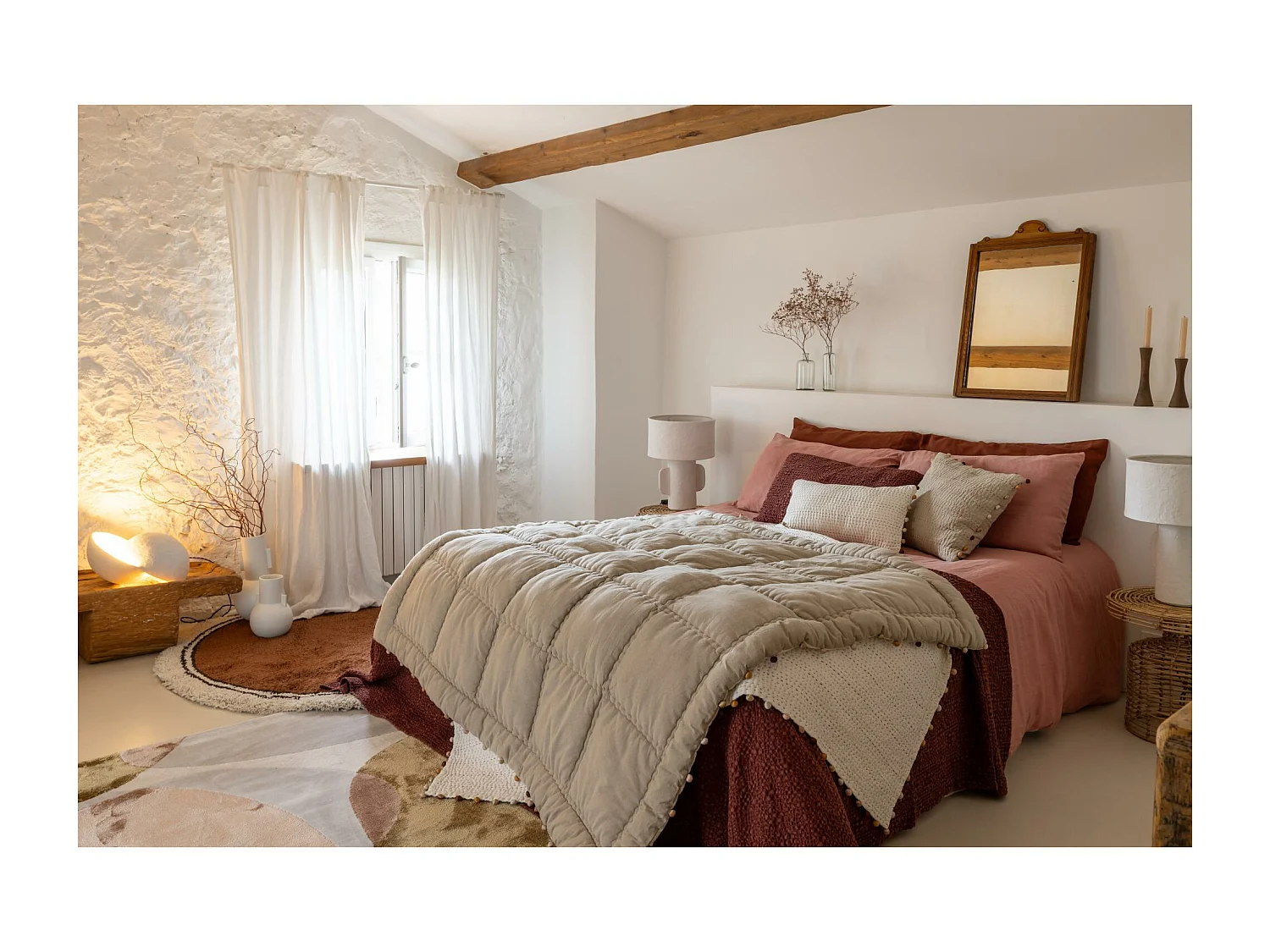 Linco Kissenbezug Blush 50 x 75 cm