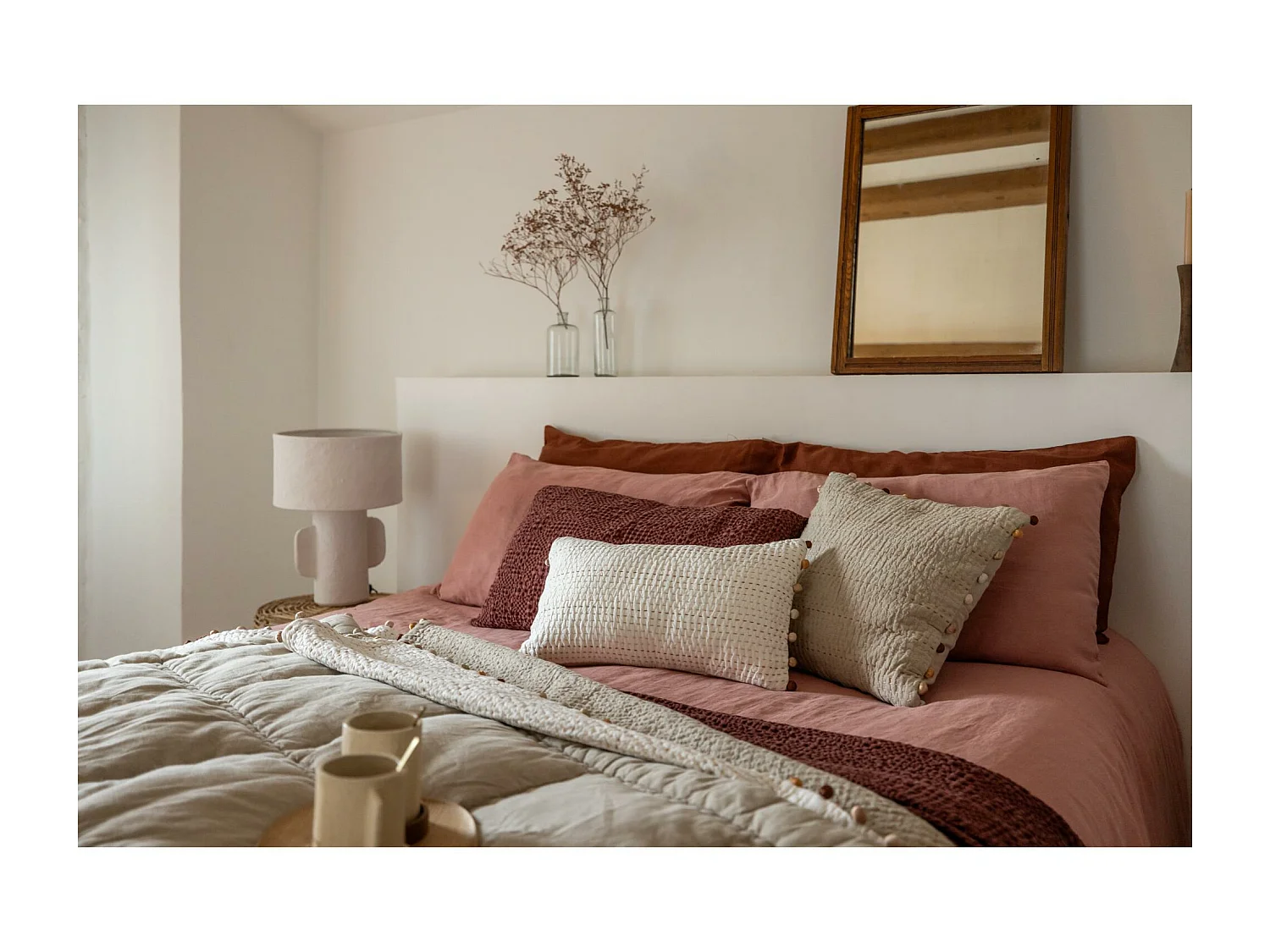 Linco Kissenbezug Blush 50 x 75 cm