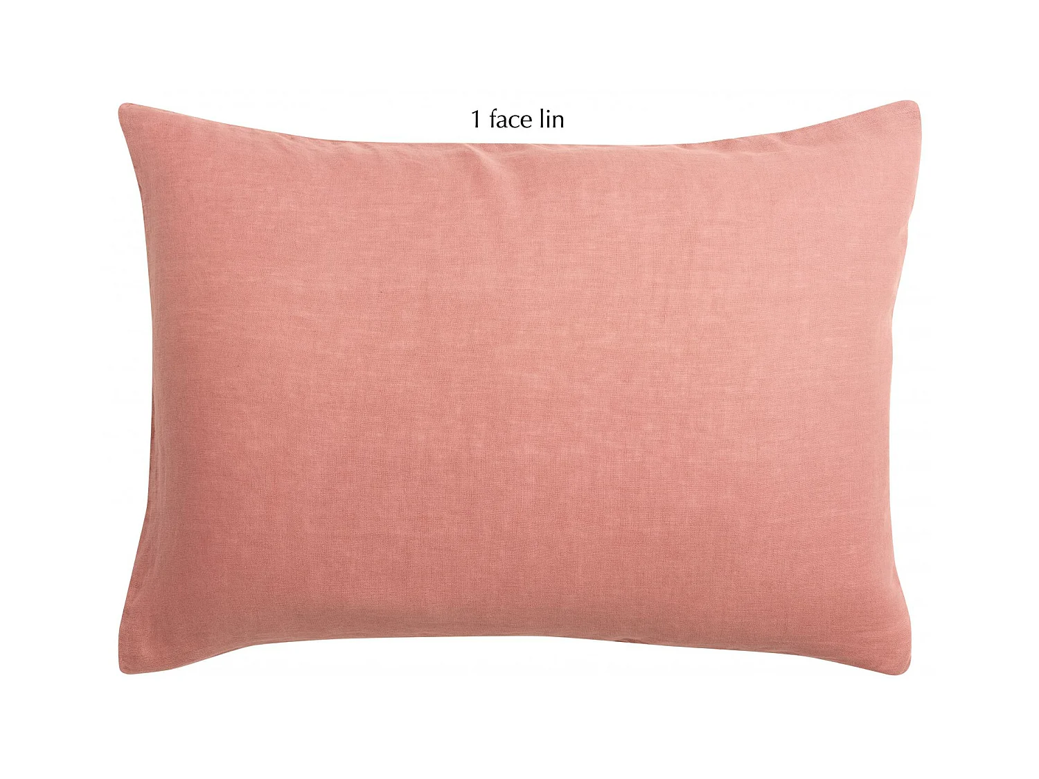 Taie d'oreiller Linco blush 50 x 75 cm Vivaraise