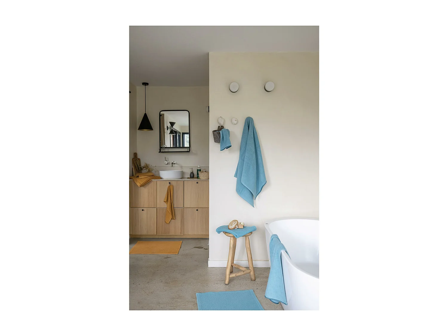 Toalla de baño Bora Cuarzo 70 x 130 cm