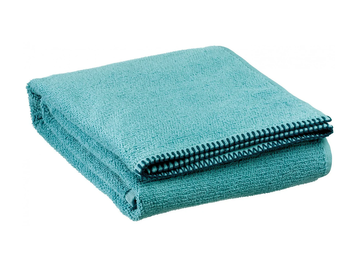 Drap de douche Bora quartz 70 x 130 cm Vivaraise