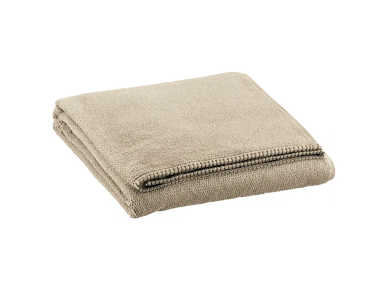 Duschtuch Bora Kieselsteingrau 70 x 130 cm