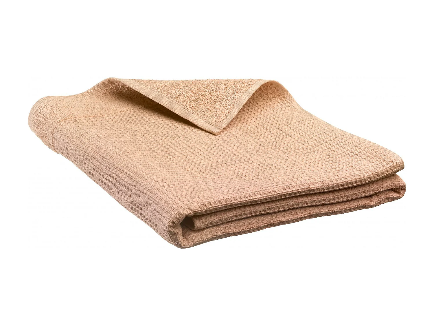 Drap de douche recyclé Abby dragee 70 x 130 cm Vivaraise