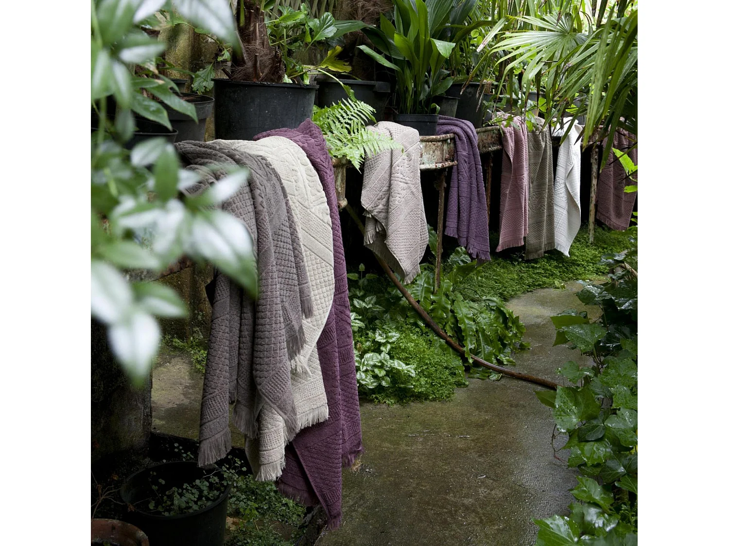 Toalha de Banho Zoé Fúcsia 100 x 180 cm