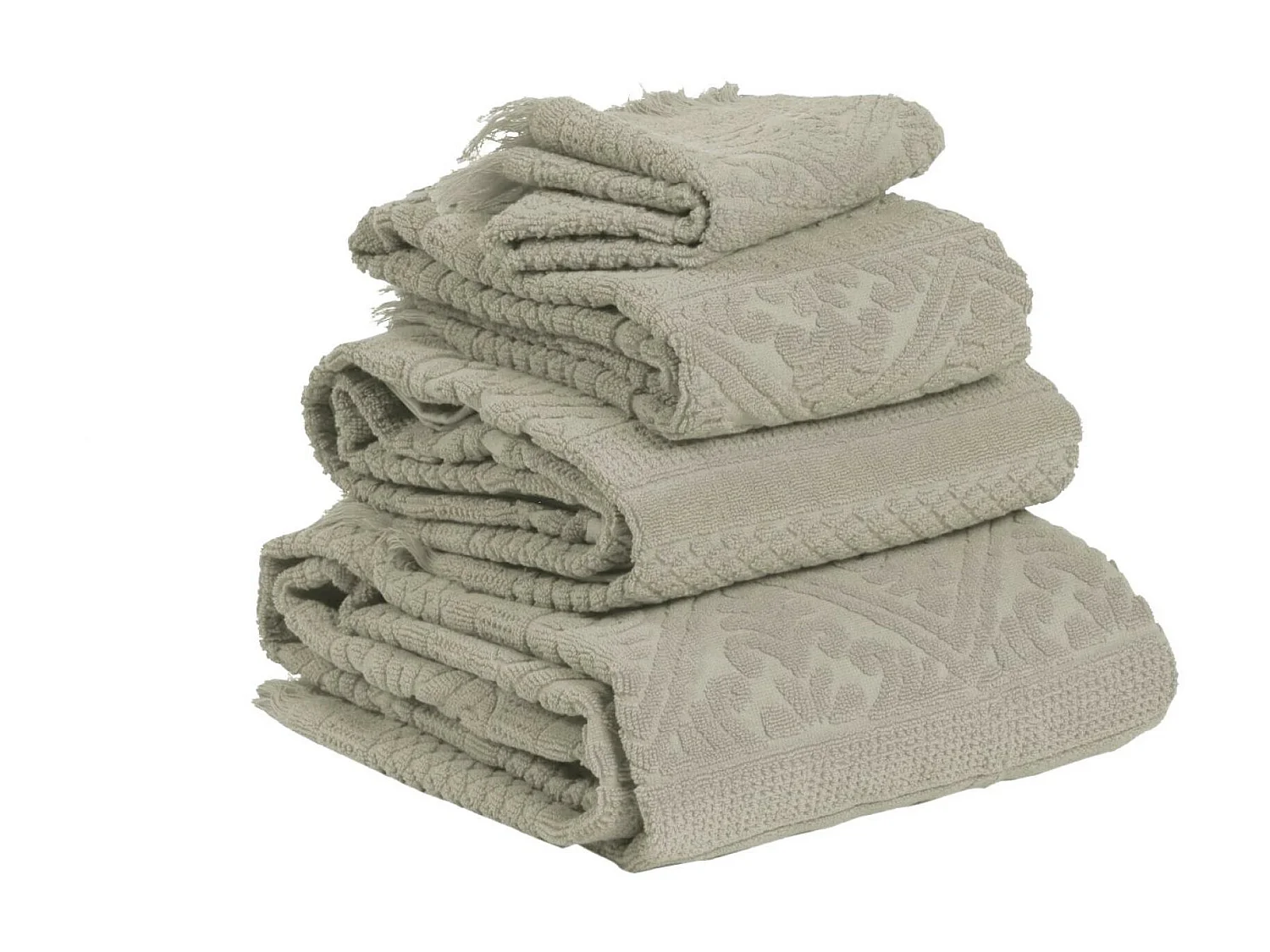 Drap de Douche Zoé lin 70 x 140 cm Vivaraise