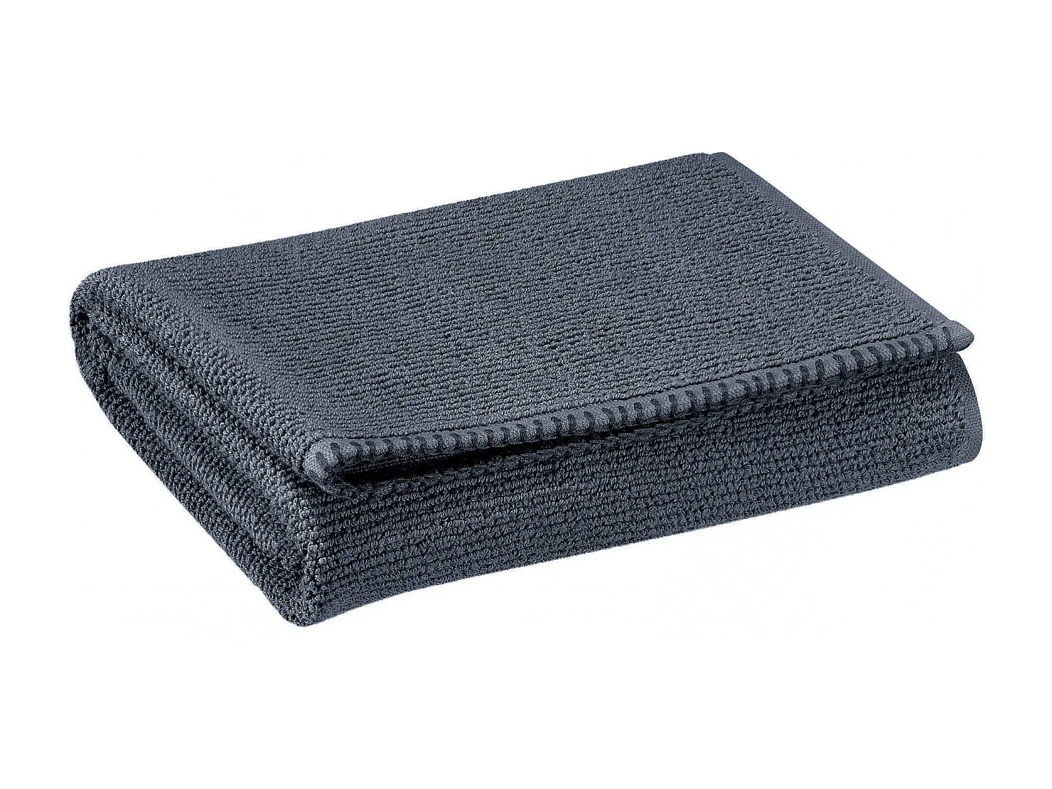 Drap de douche Bora ombre 70 x 130 cm Vivaraise