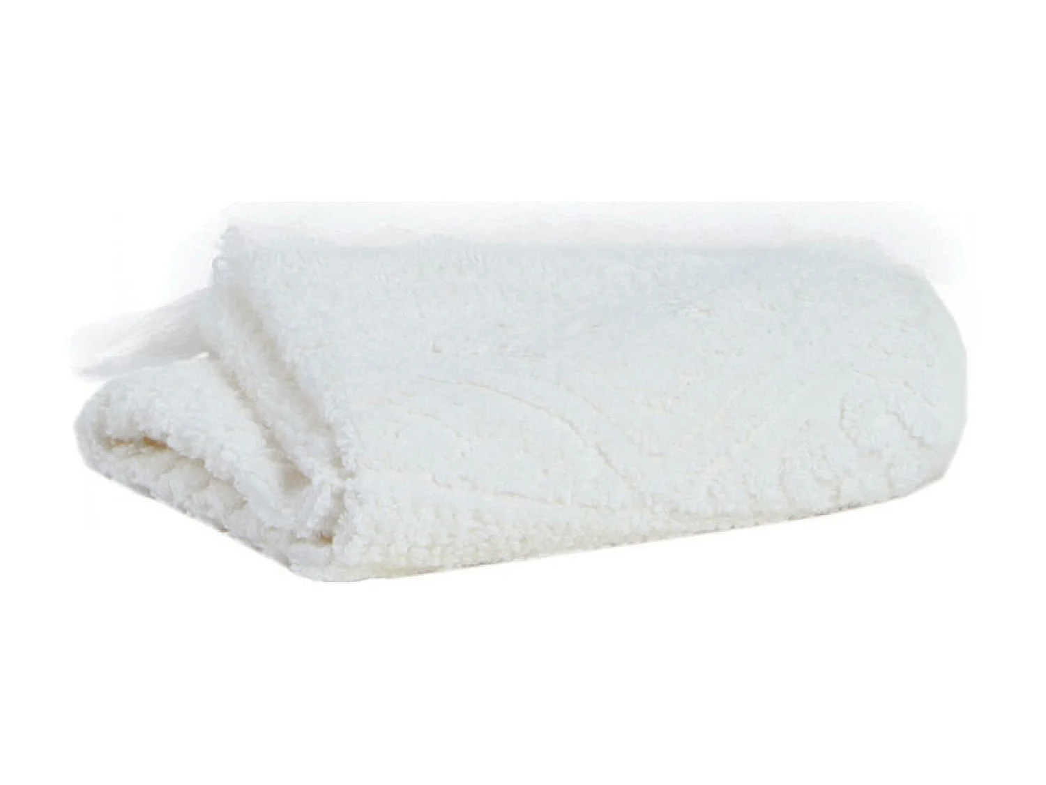 Drap de Douche Zoé craie 70 x 140 cm Vivaraise