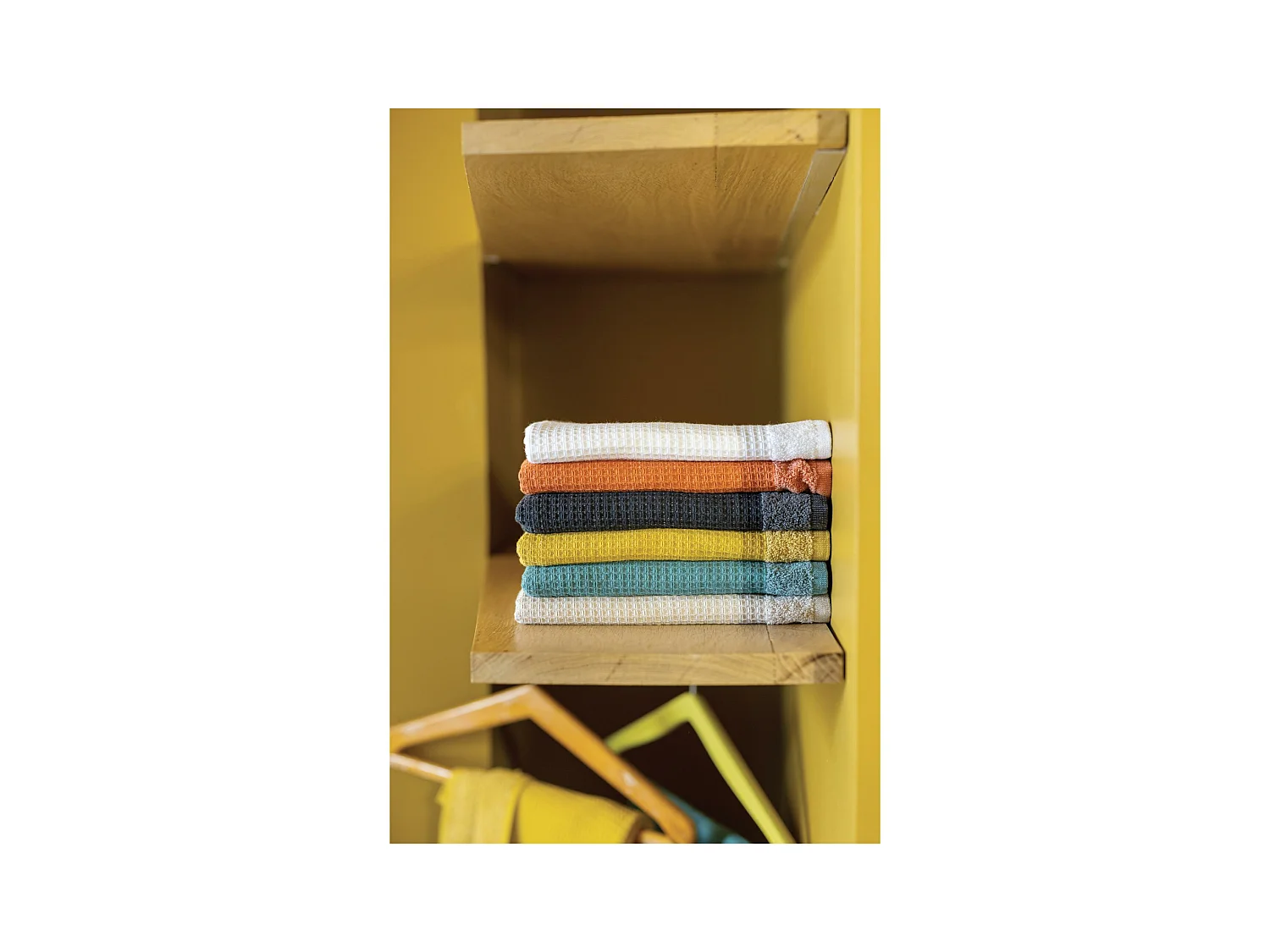 Recyceltes Duschtuch Abby Marmelade 70 x 130 cm