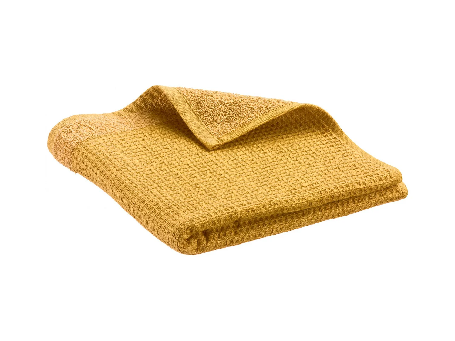 Drap de douche recyclé Abby mirabelle 70 x 130 cm Vivaraise