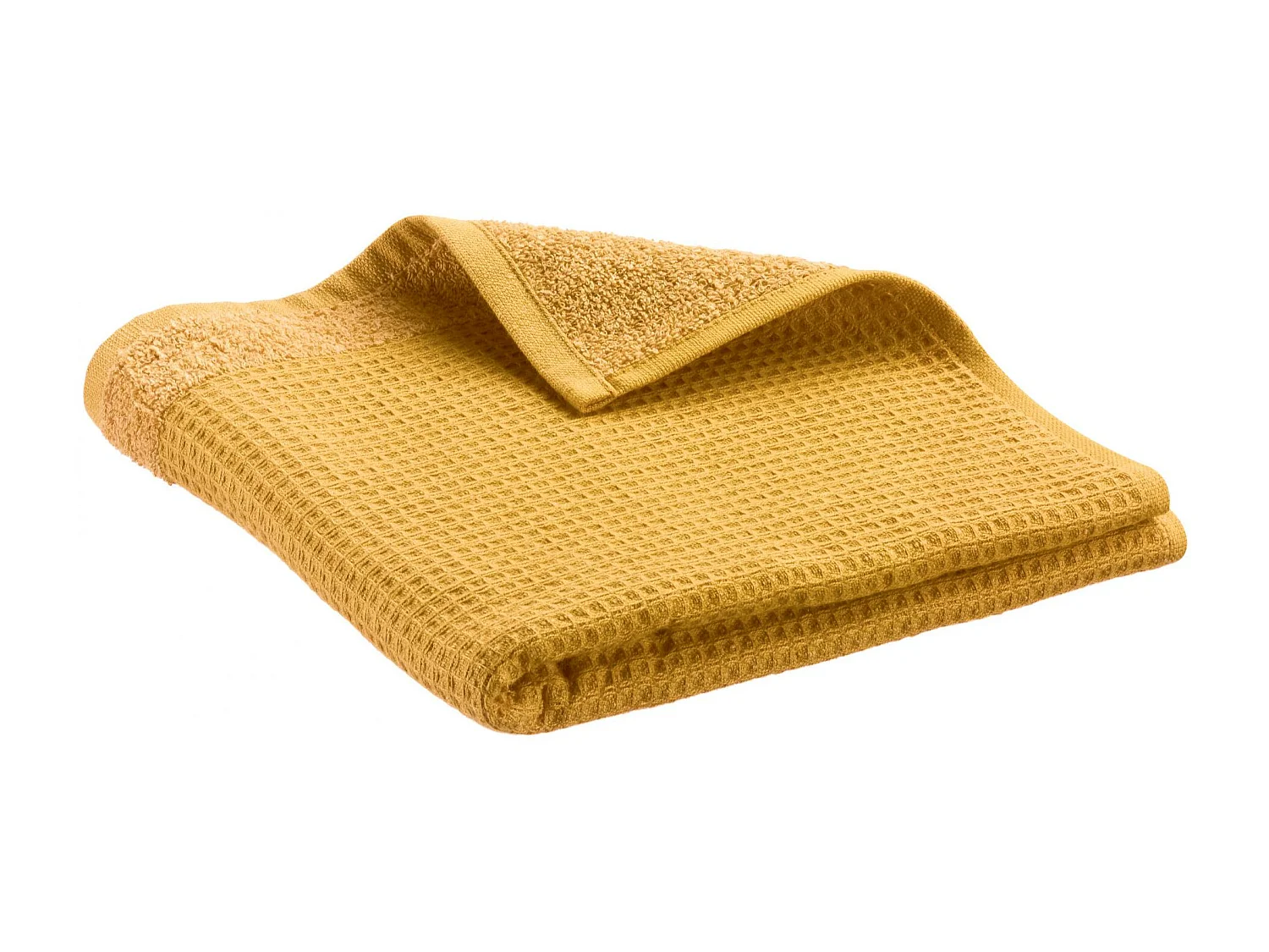 Drap de douche recyclé Abby mirabelle 70 x 130 cm Vivaraise