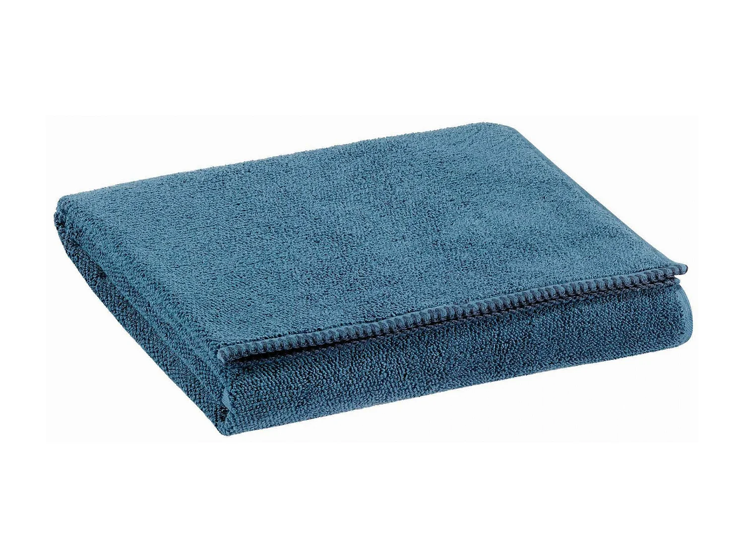 Drap de douche Bora acier 70 x 130 cm Vivaraise