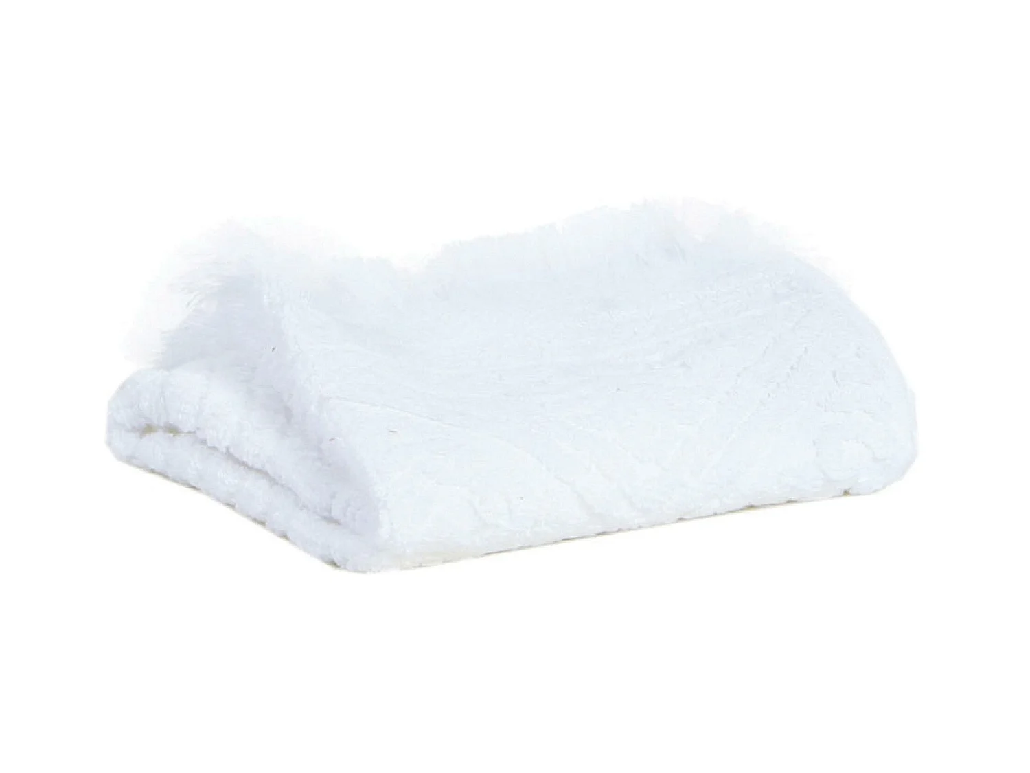 Drap de Bain Zoé neige 100 x 180 cm Vivaraise