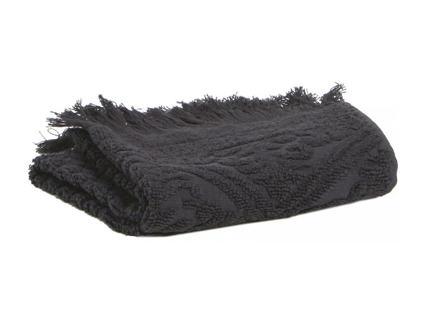 Toalha de visita Zoé Carvão 30 x 50 cm