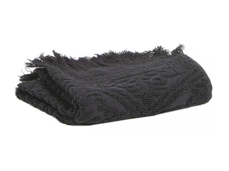 Toalha de visita Zoé Carvão 30 x 50 cm