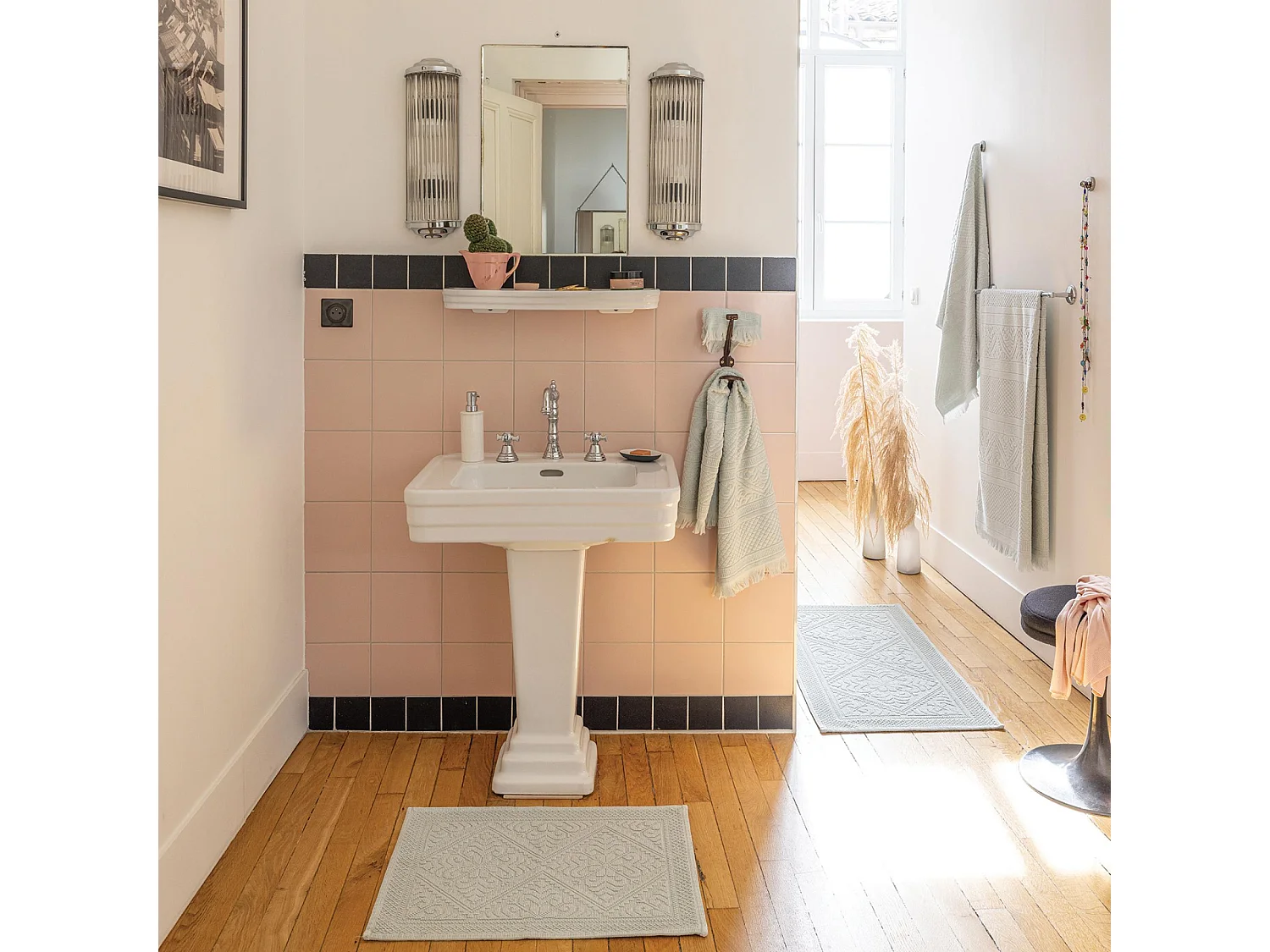 Toalha de convidado Zoé Jade 30 x 50 cm