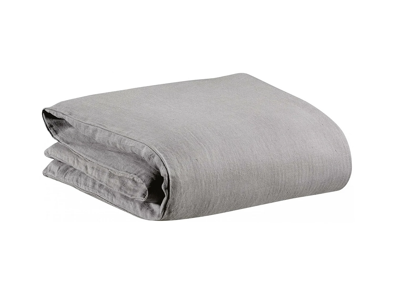 Housse de couette Stonewashed Zeff orage 140 x 200 cm Vivaraise