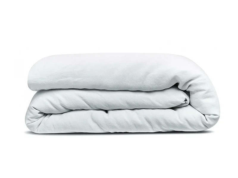 Housse de couette Kala blanc 260 x 240 cm Vivaraise