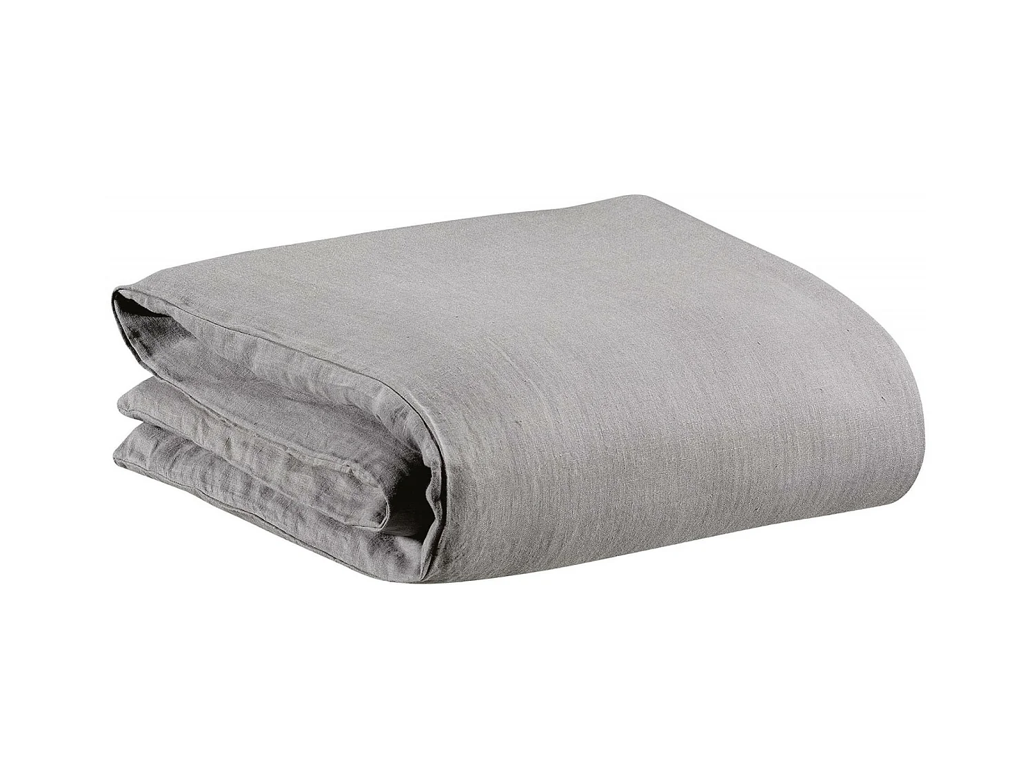 Housse de couette Stonewashed Zeff orage 240 x 220 cm Vivaraise