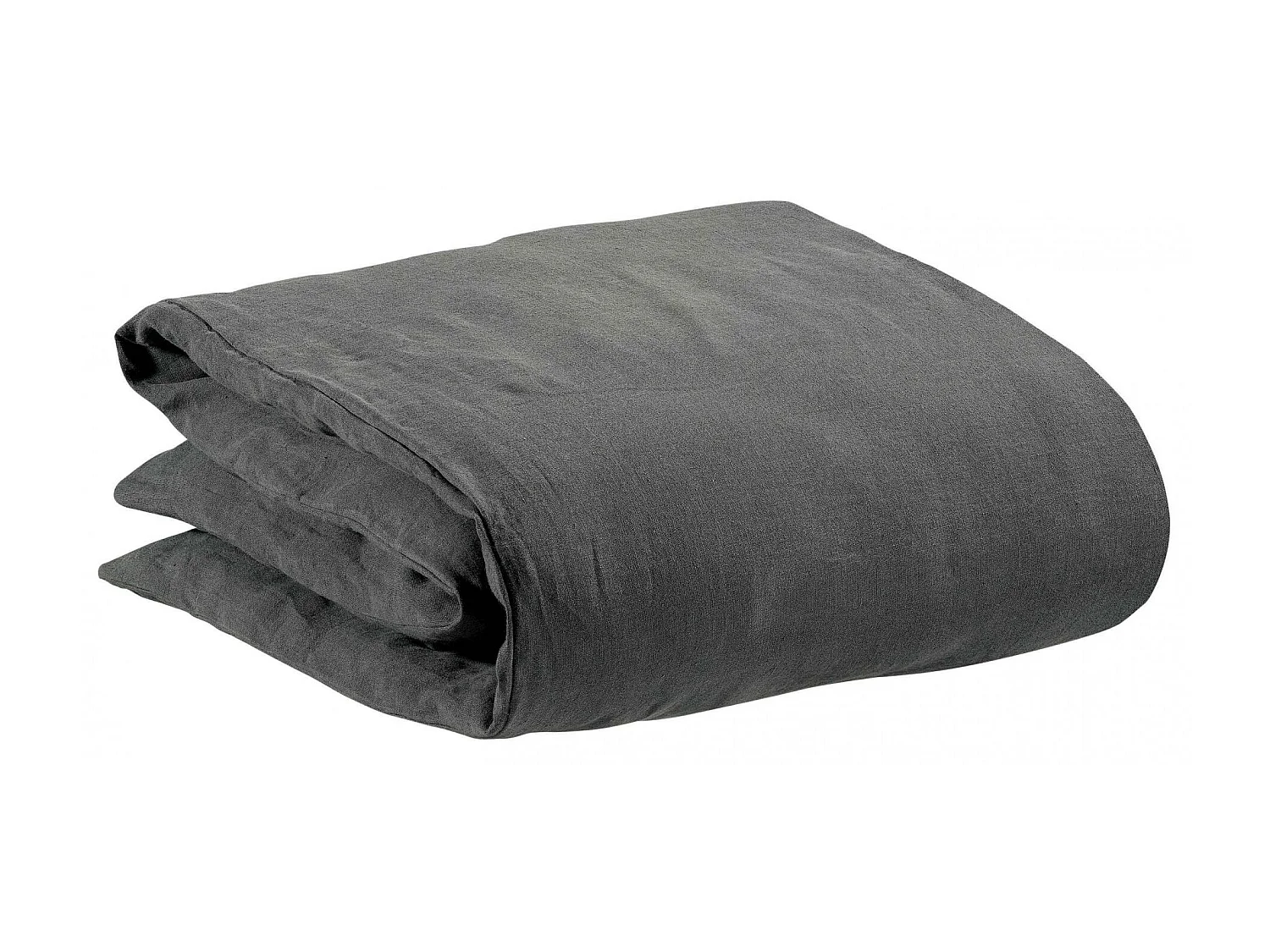 Housse de couette stonewashed Zeff tonnerre 140 x 200 cm Vivaraise