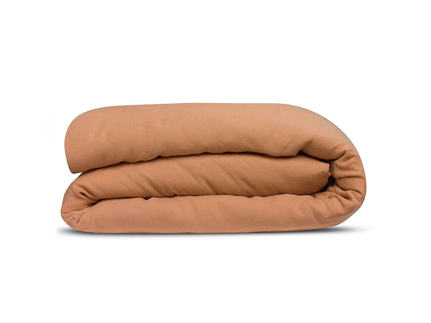 Housse de couette Kala cannelle 260 x 240 cm Vivaraise