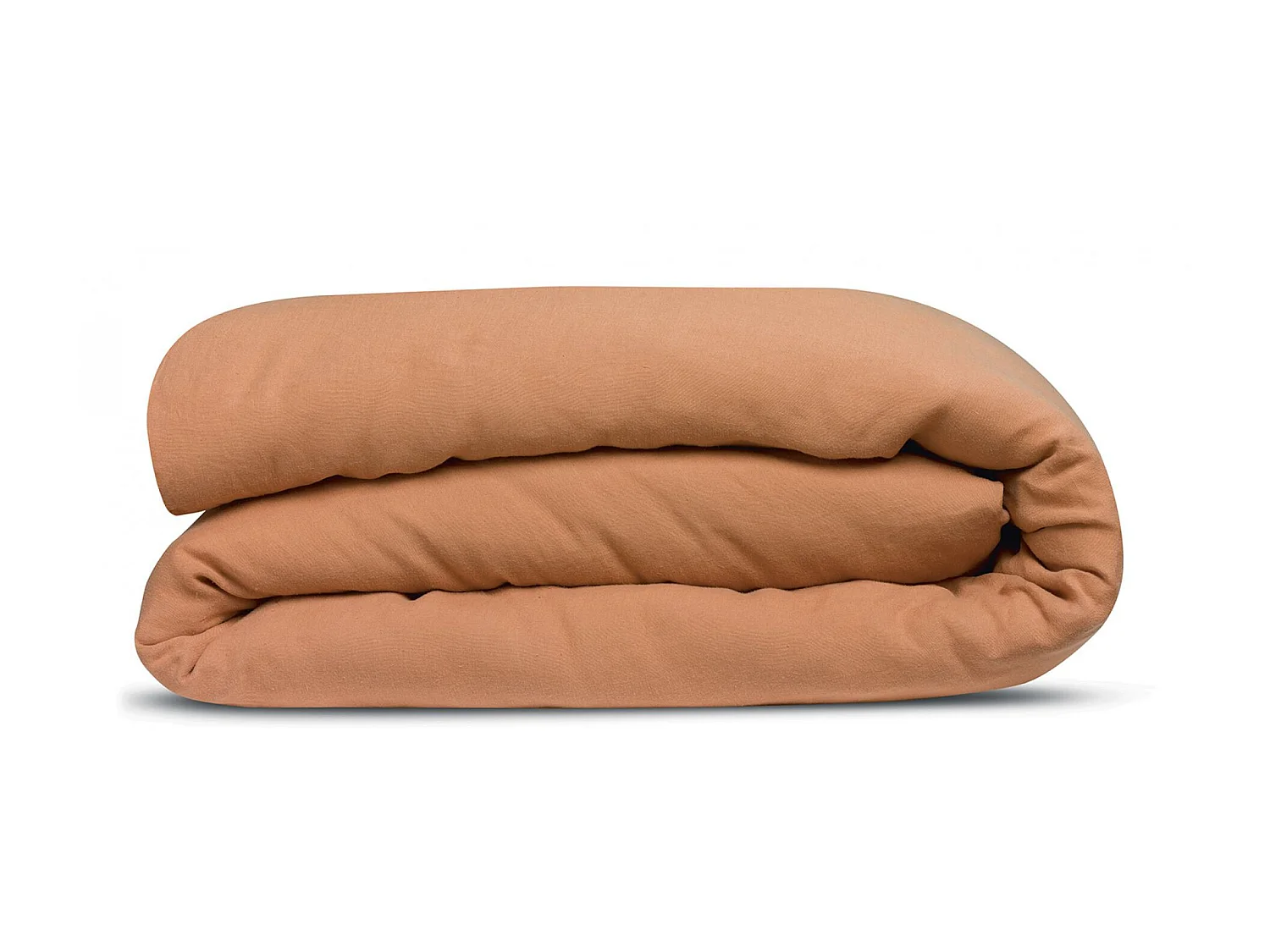 Housse de couette Kala cannelle 260 x 240 cm Vivaraise