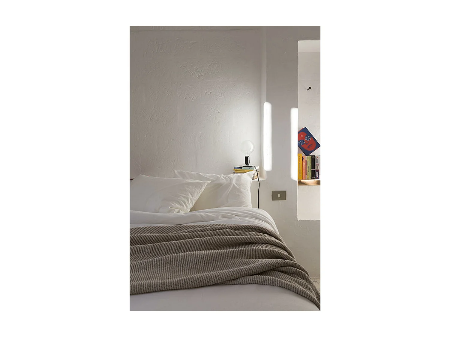 Dekbedovertrek Zeff Wit 260 x 240 cm