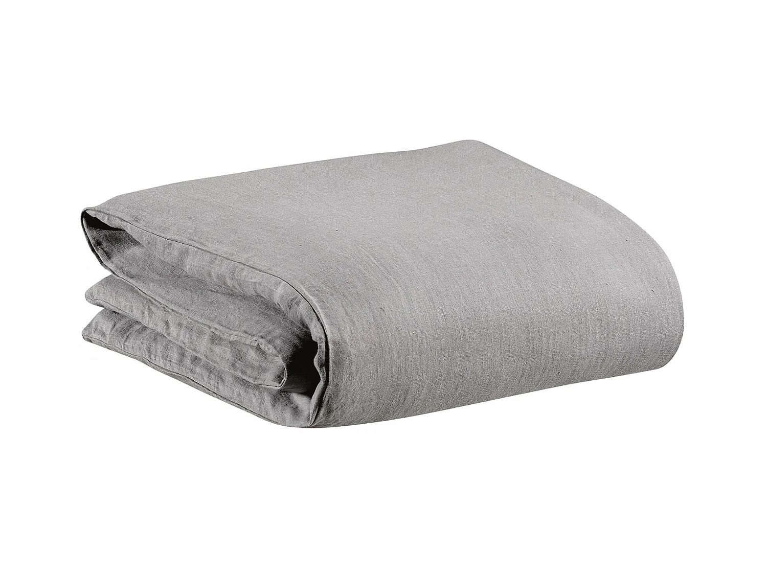 Housse de couette Stonewashed Zeff orage 260 x 240 cm Vivaraise