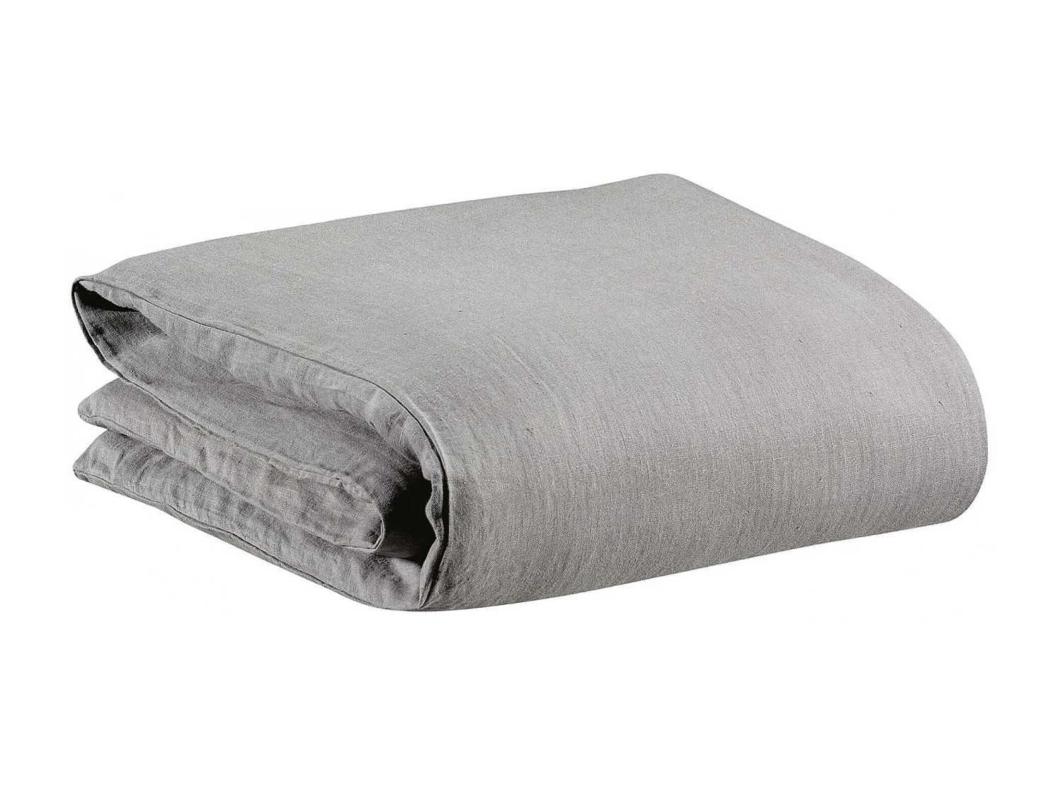 Housse de couette Stonewashed Zeff orage 260 x 240 cm Vivaraise