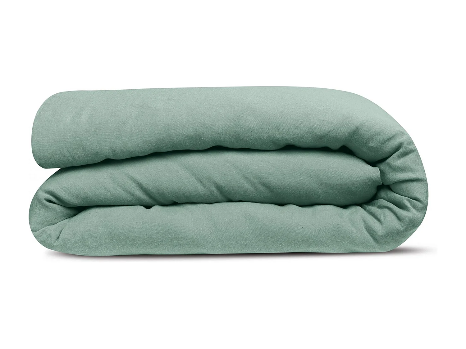 Housse de couette Kala sauge 260 x 240 cm Vivaraise