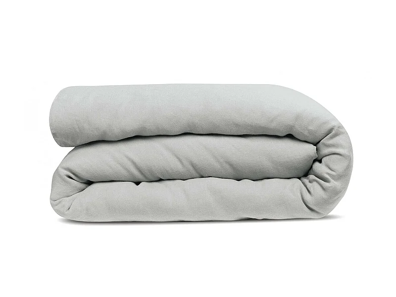 Housse de couette Kala perle 260 x 240 cm Vivaraise