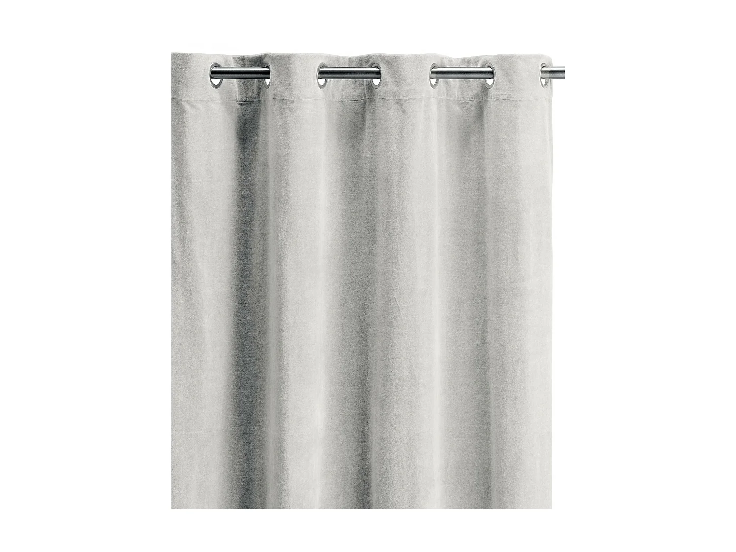 Effen gordijn Elise Parel 140 x 280 cm