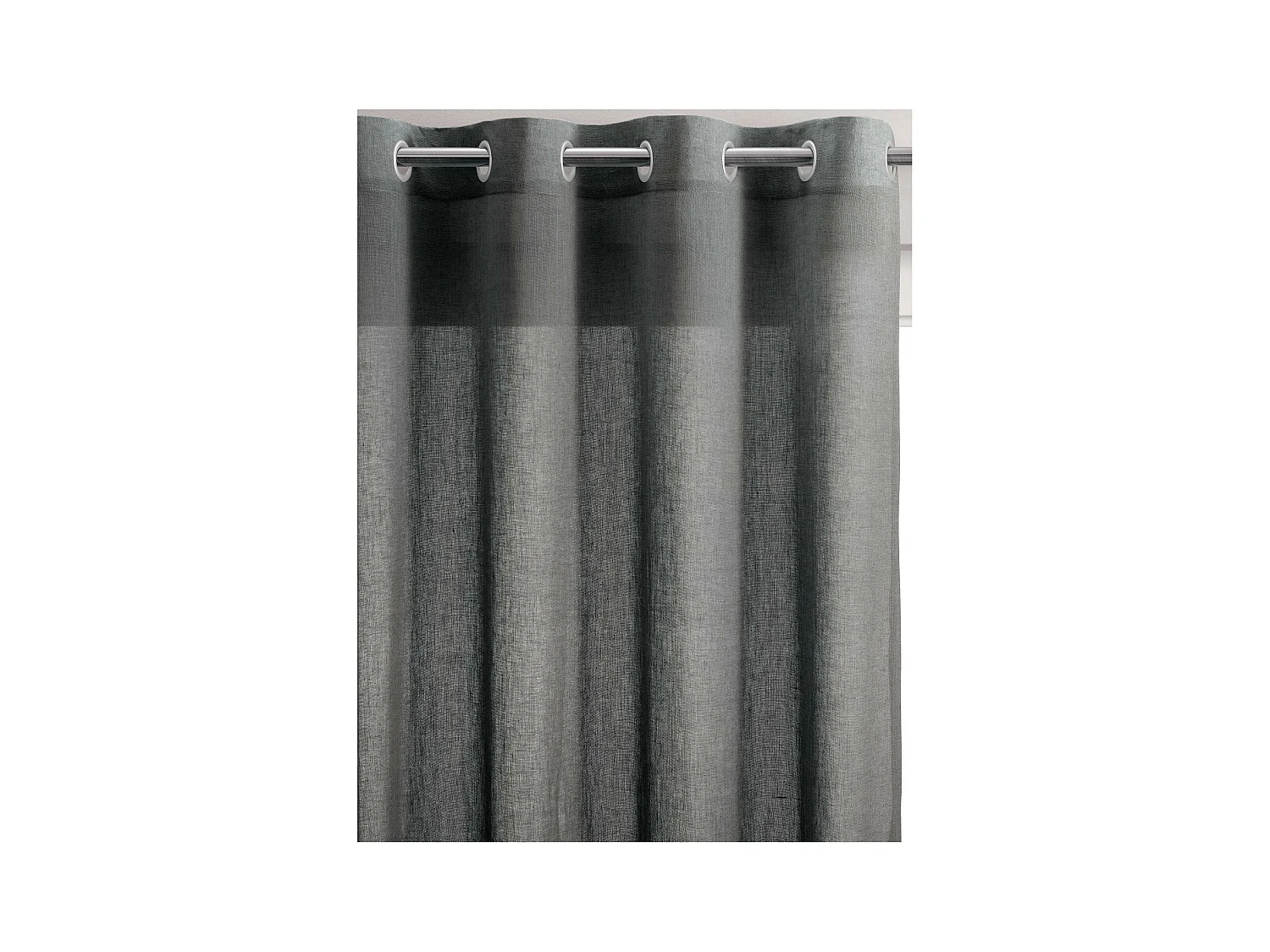 Rideau voile Zeff tonnerre 140 x 280 cm Vivaraise