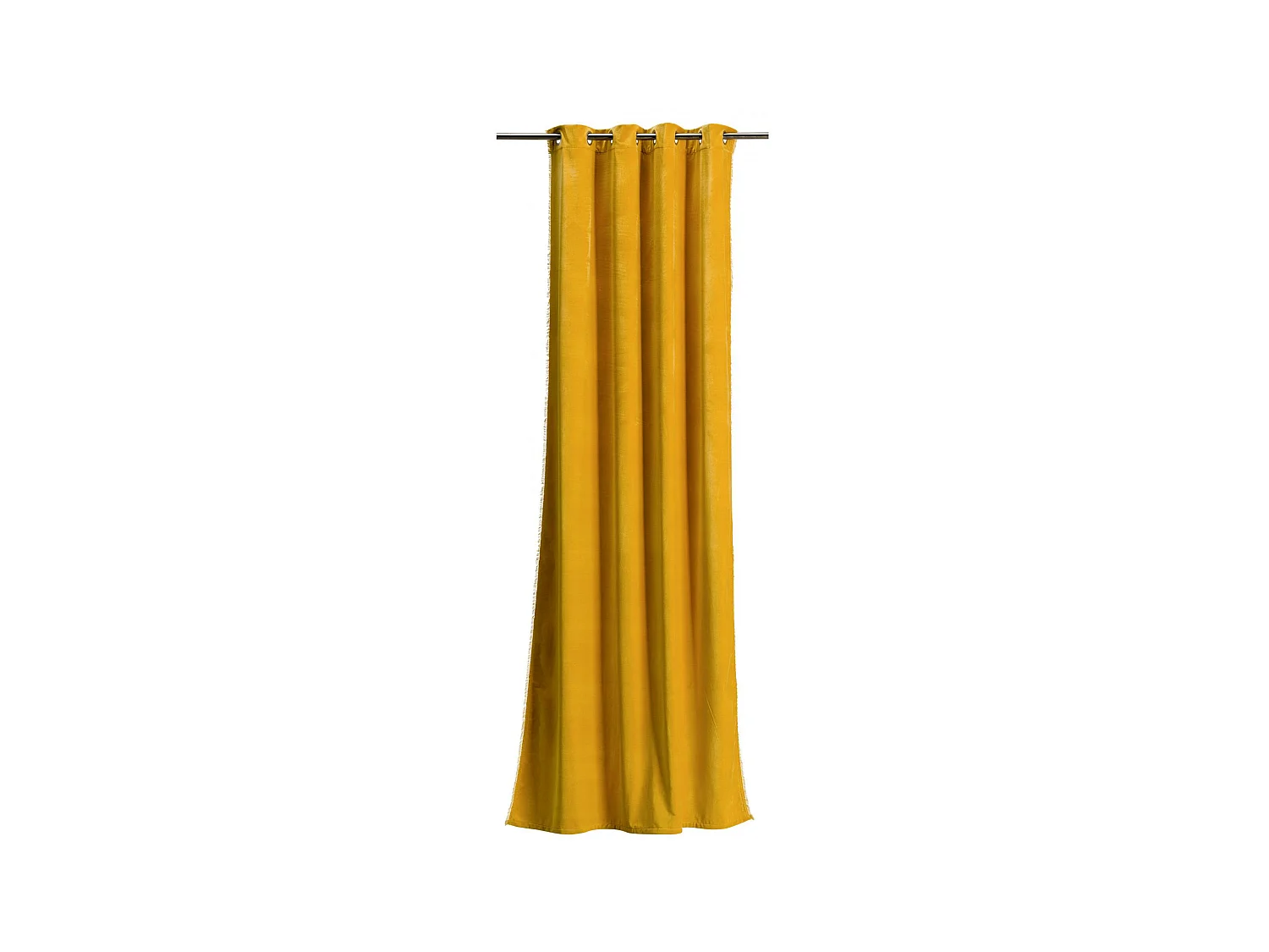 Rideau uni Fara mirabelle 135 x 280 cm Vivaraise