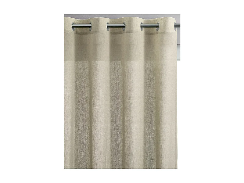 Zeff voile gordijn Natuurlijk 140 x 280 cm