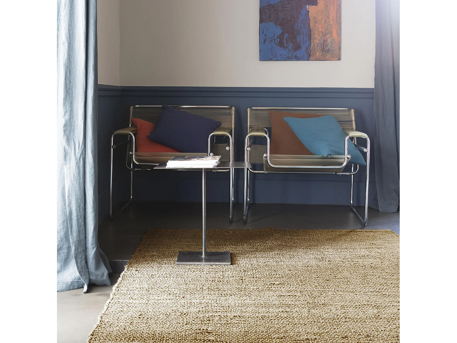 Tapis Jarod naturel 170 x 240 cm Vivaraise