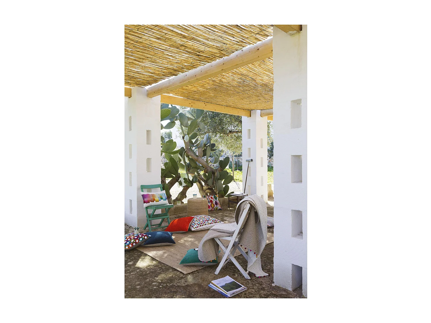 Tapis Jarod naturel 200 x 300 cm Vivaraise