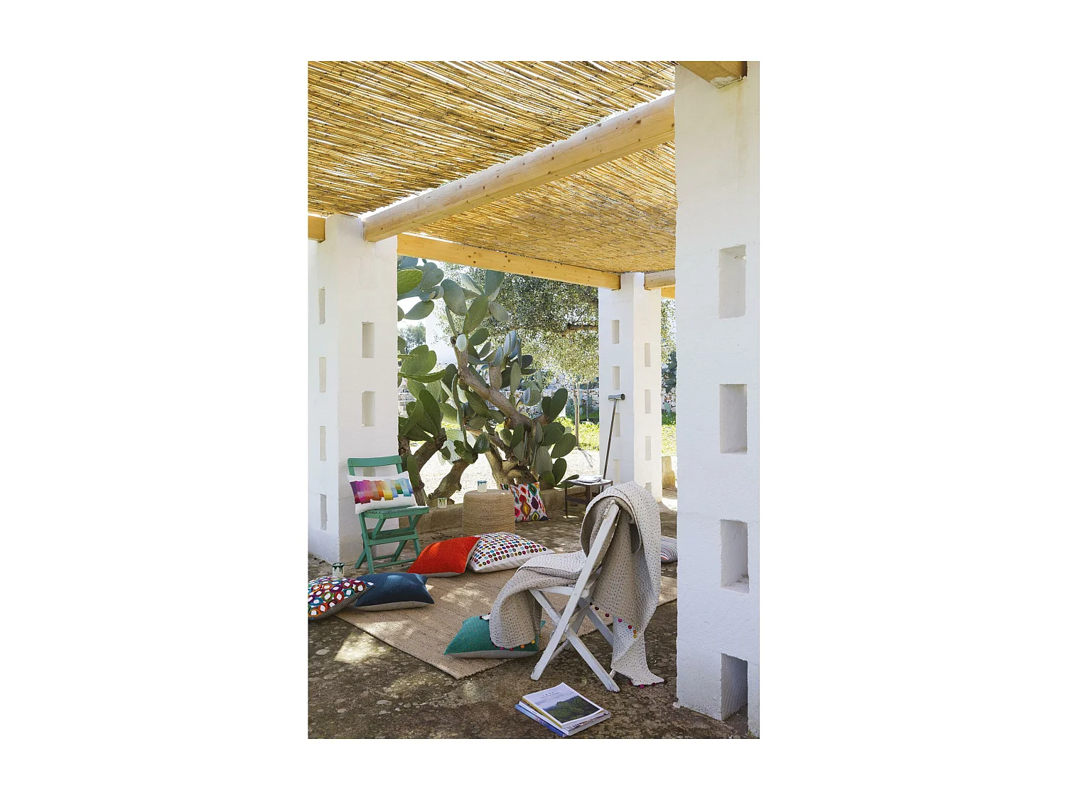 Tapis Jarod naturel 200 x 300 cm Vivaraise