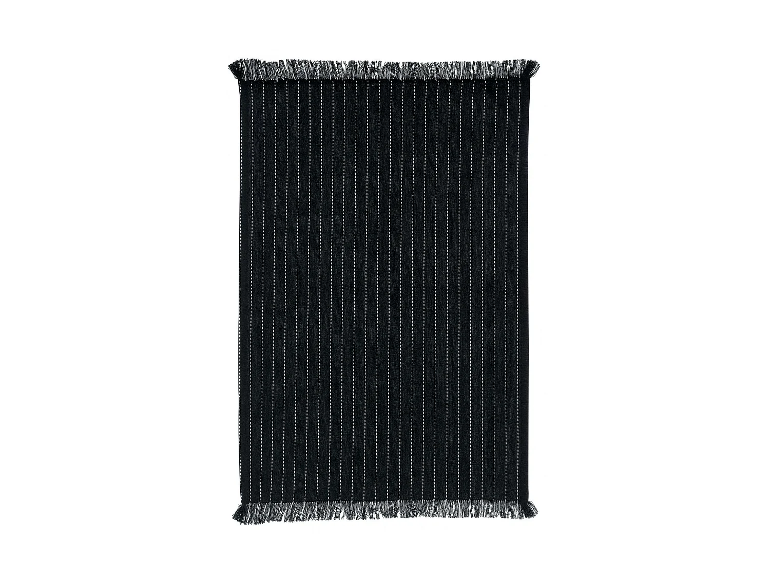 Torchon recyclé Chris noir 50 x 70 cm Winkler