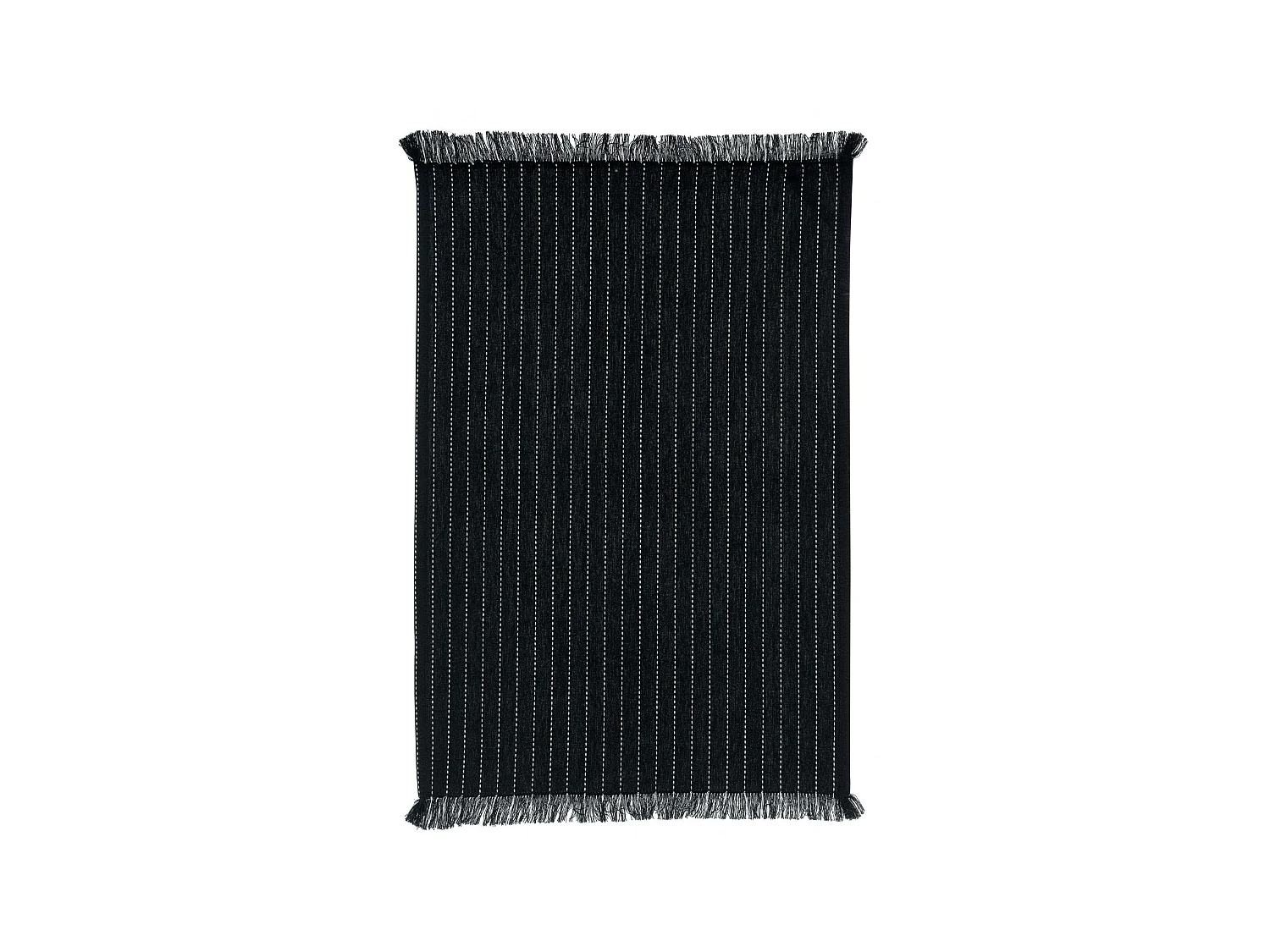 Torchon recyclé Chris noir 50 x 70 cm Winkler