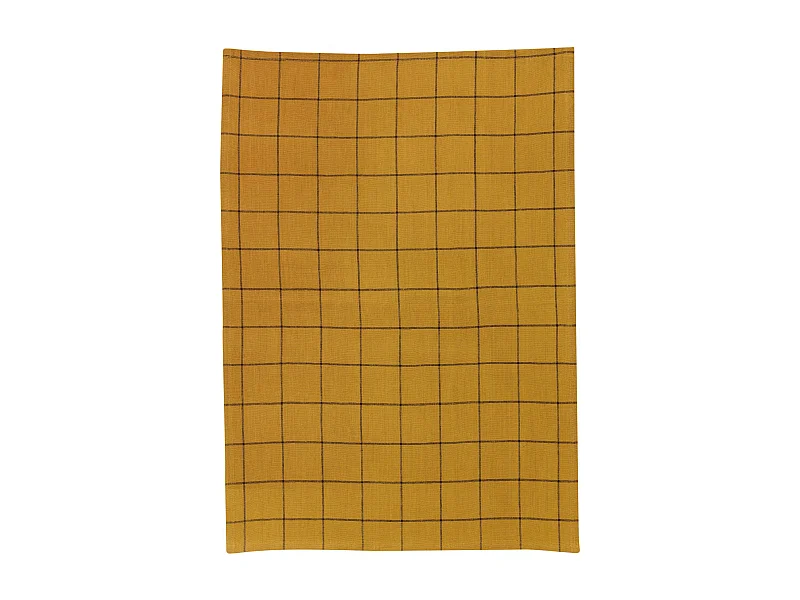 Strofinaccio misto a quadri Kilia Bronzo 50 x 70 cm