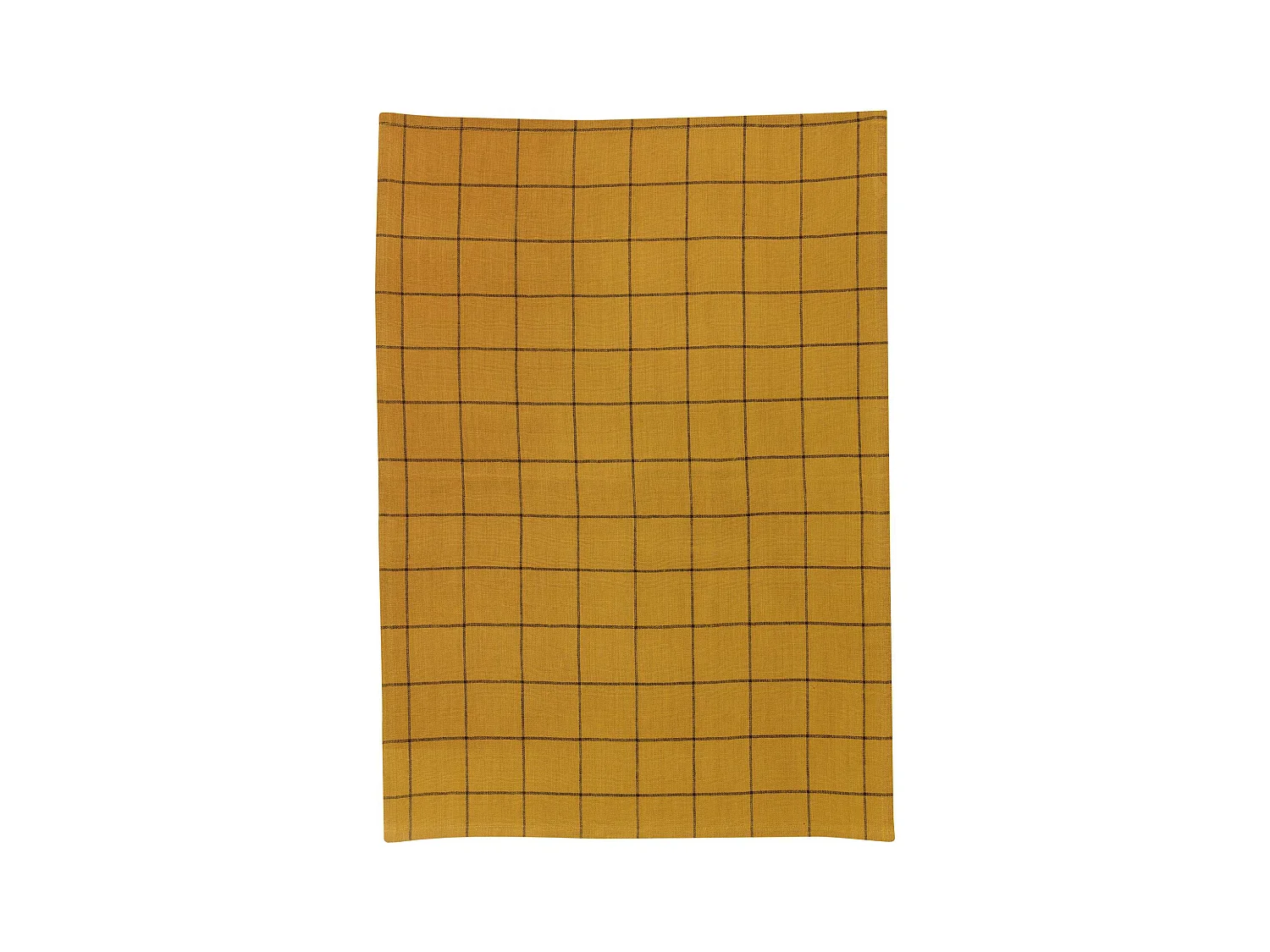 Torchon Metis Kilia carreaux bronze 50 x 70 cm Winkler
