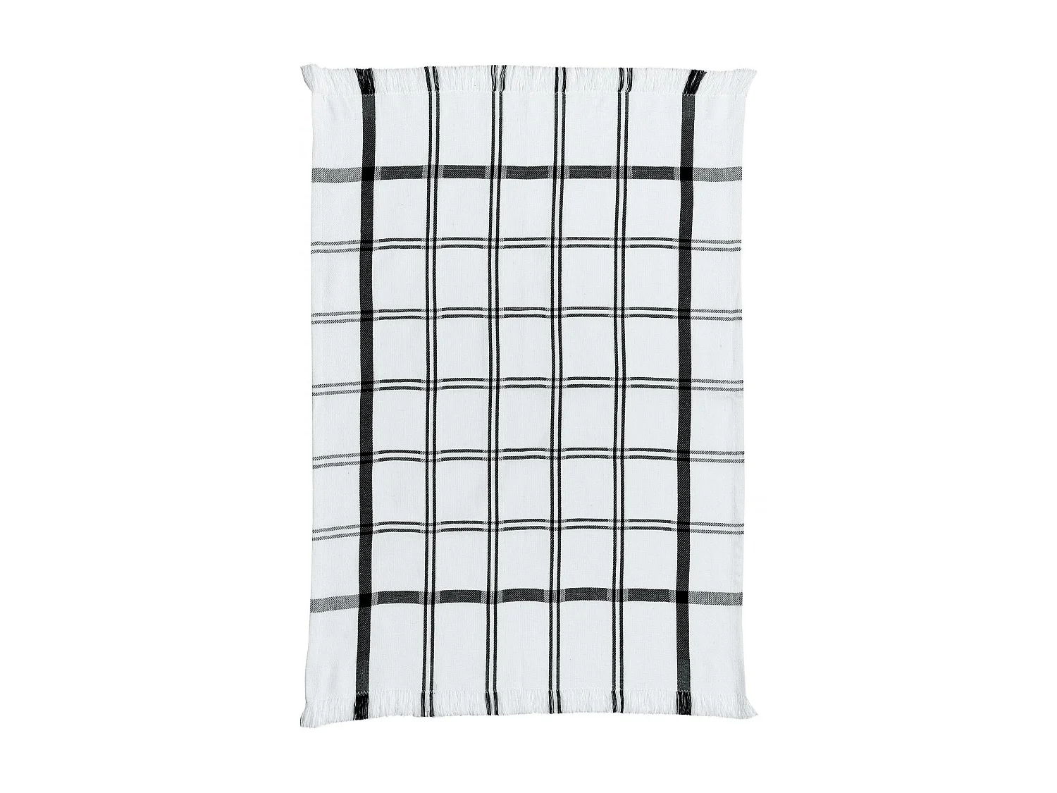 Torchon Carol noir 50 x 70 cm Winkler