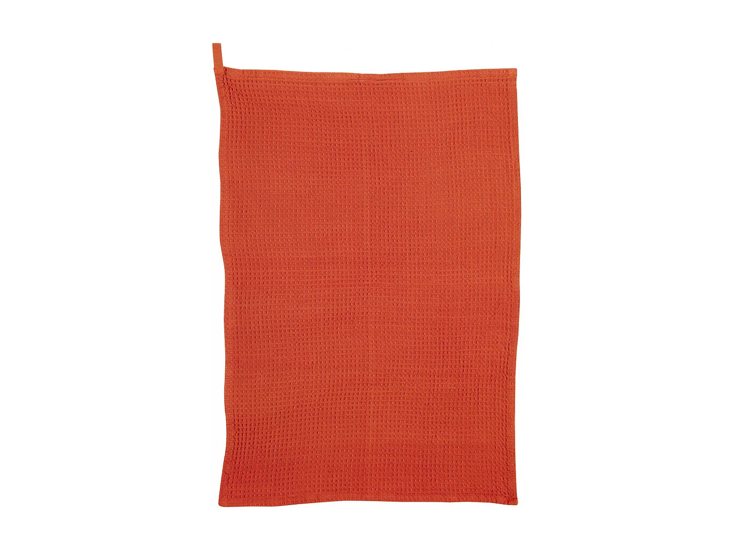 Torchon nid d'abeilles uni Mumba marmelade 50 x 70 cm Winkler