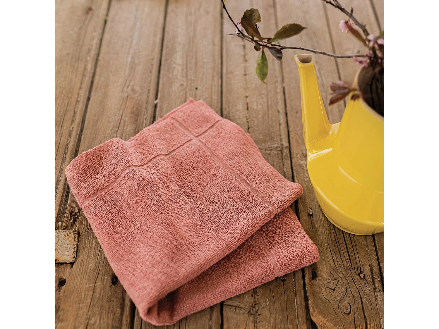 Essuie-mains Loess bois de rose 50 x 50 cm Winkler